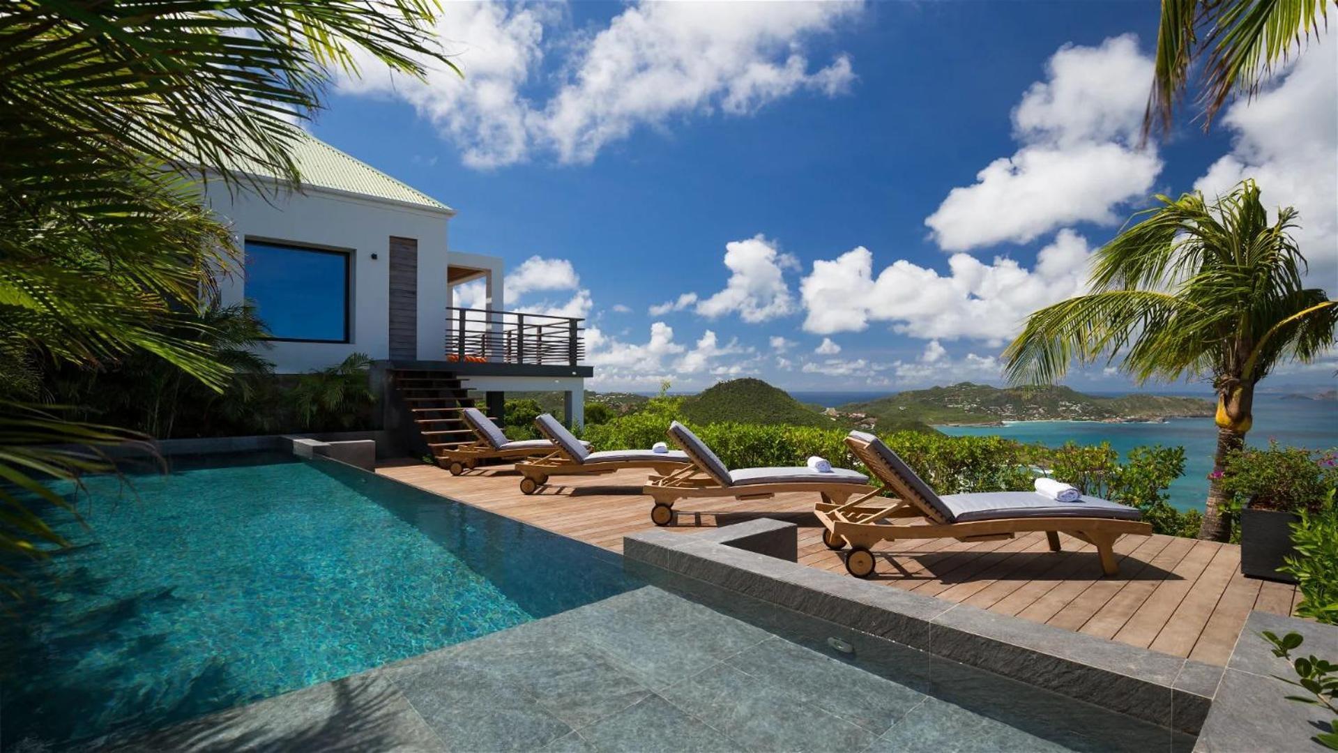 Luxurious 3-Bed Villa With Pool In Tranquil Vitet St. Barthelemy Exteriör bild