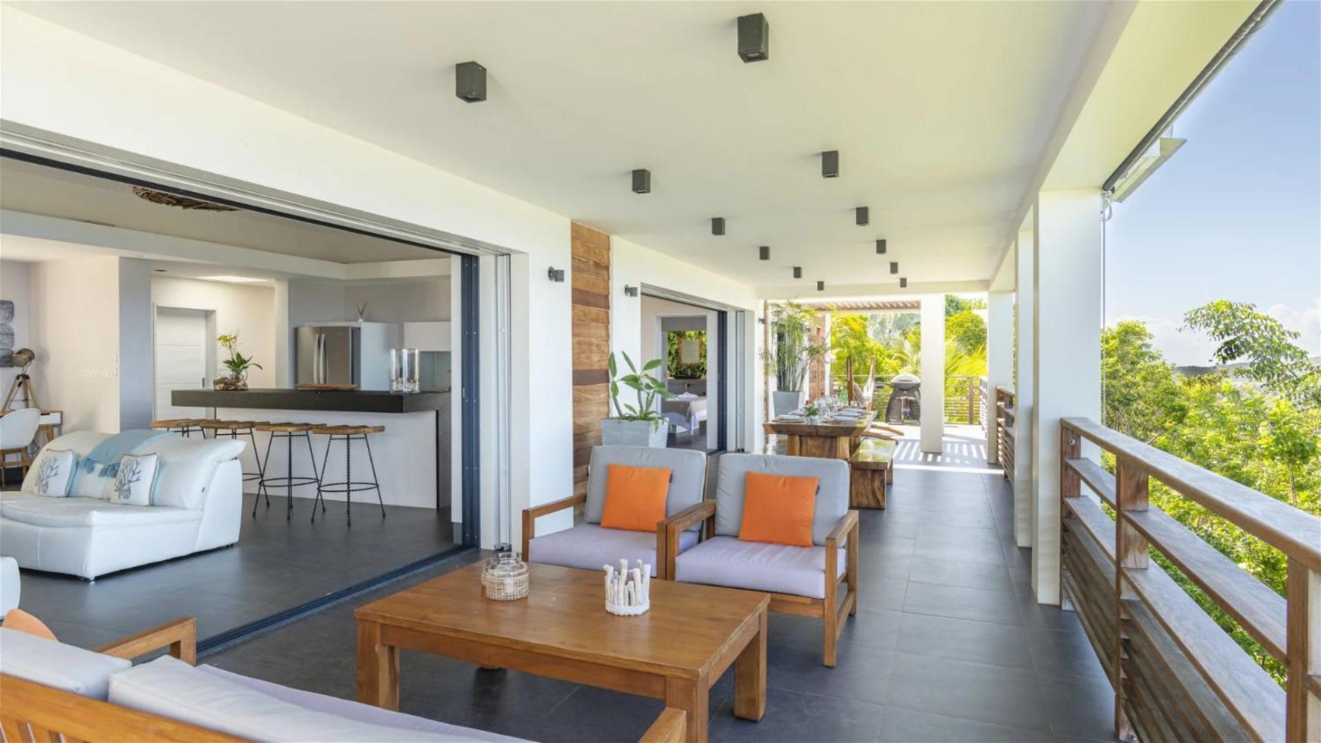 Luxurious 3-Bed Villa With Pool In Tranquil Vitet St. Barthelemy Exteriör bild