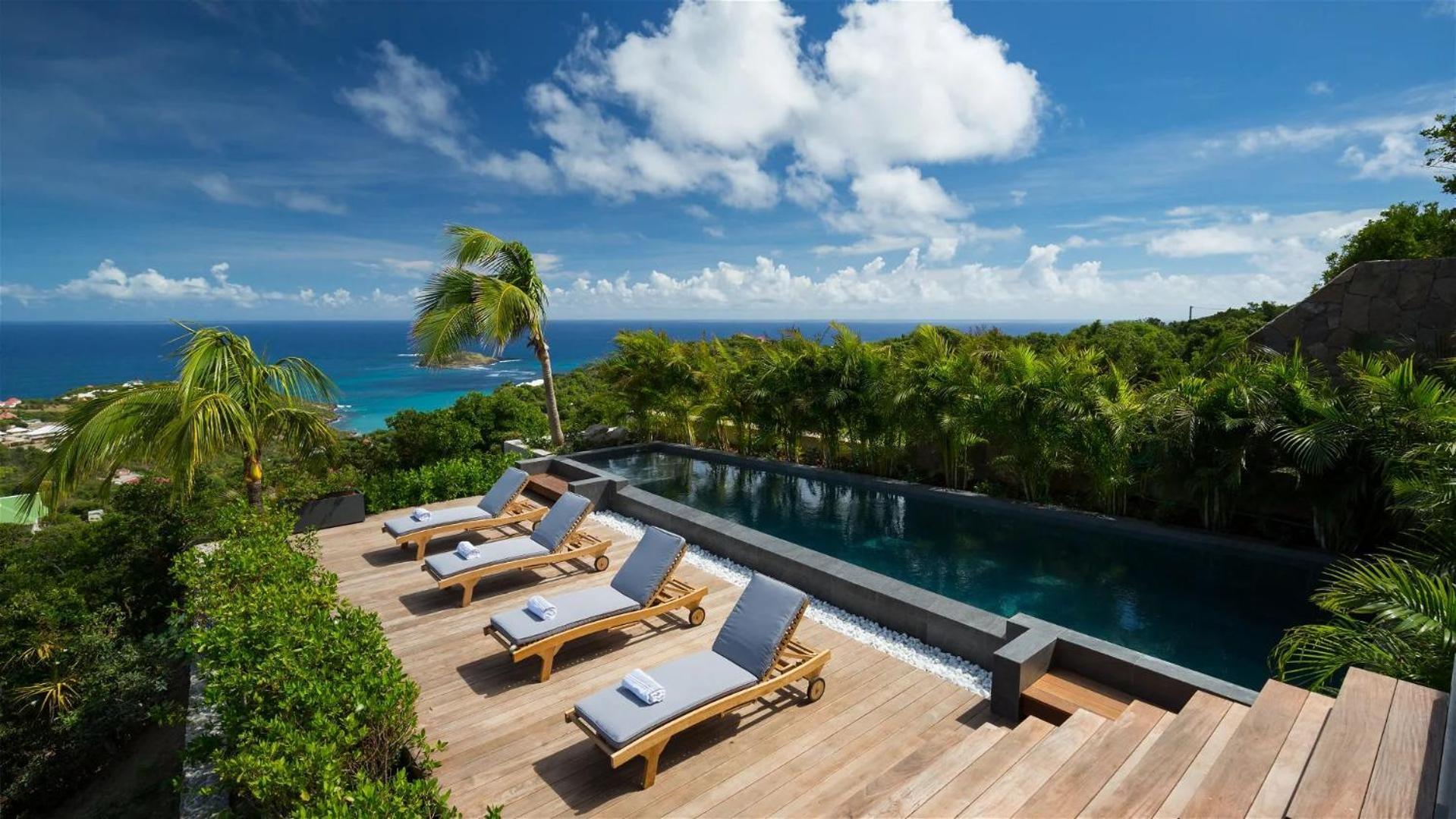 Luxurious 3-Bed Villa With Pool In Tranquil Vitet St. Barthelemy Exteriör bild