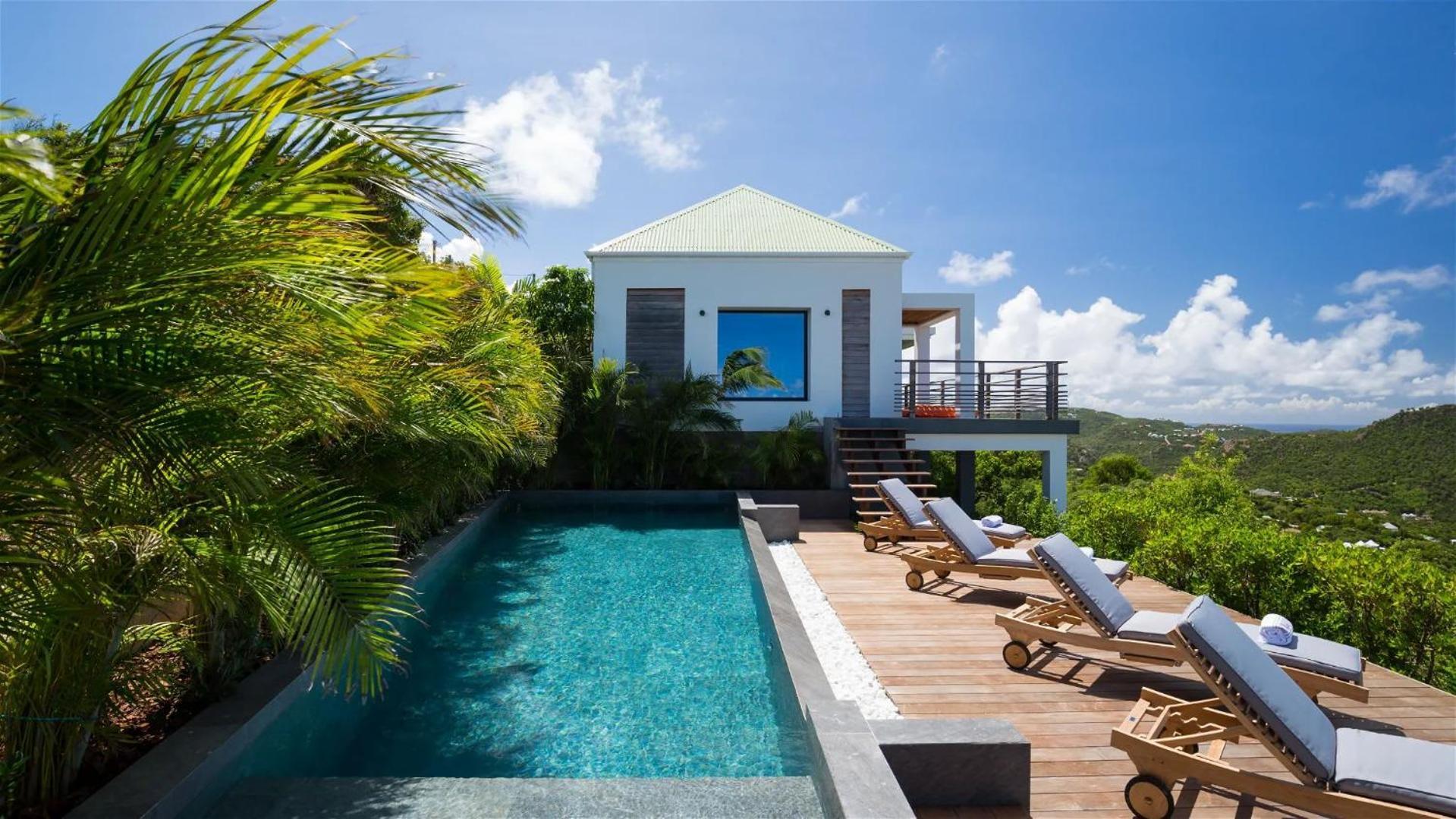 Luxurious 3-Bed Villa With Pool In Tranquil Vitet St. Barthelemy Exteriör bild