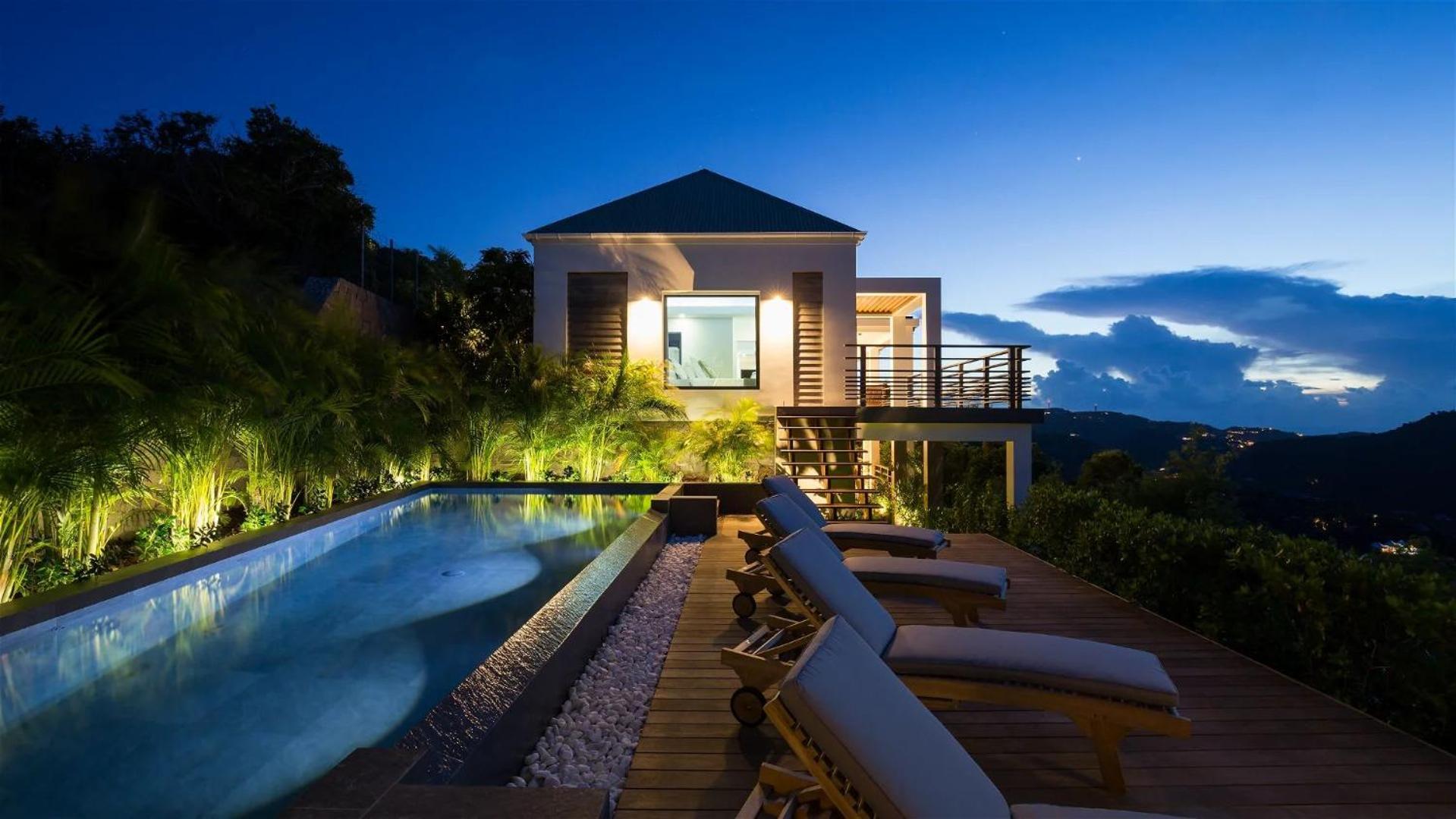 Luxurious 3-Bed Villa With Pool In Tranquil Vitet St. Barthelemy Exteriör bild