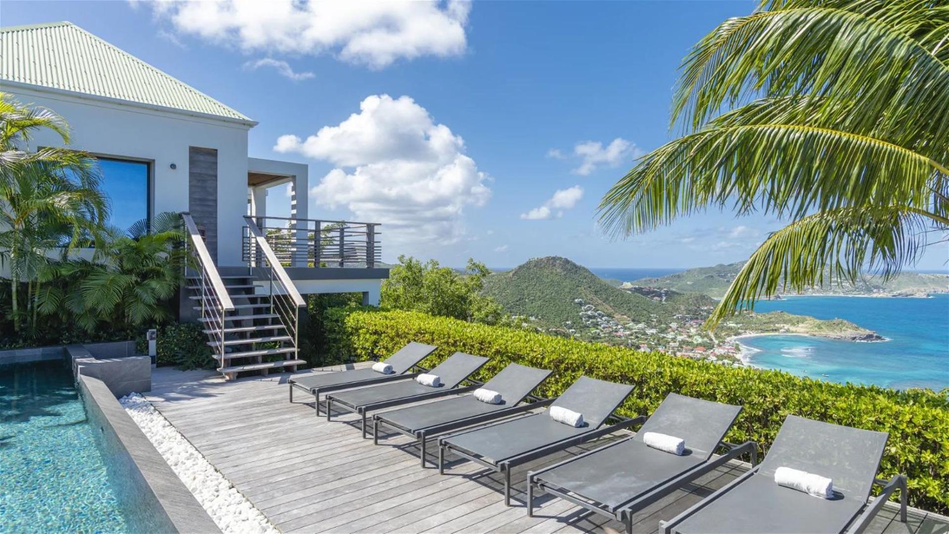 Luxurious 3-Bed Villa With Pool In Tranquil Vitet St. Barthelemy Exteriör bild