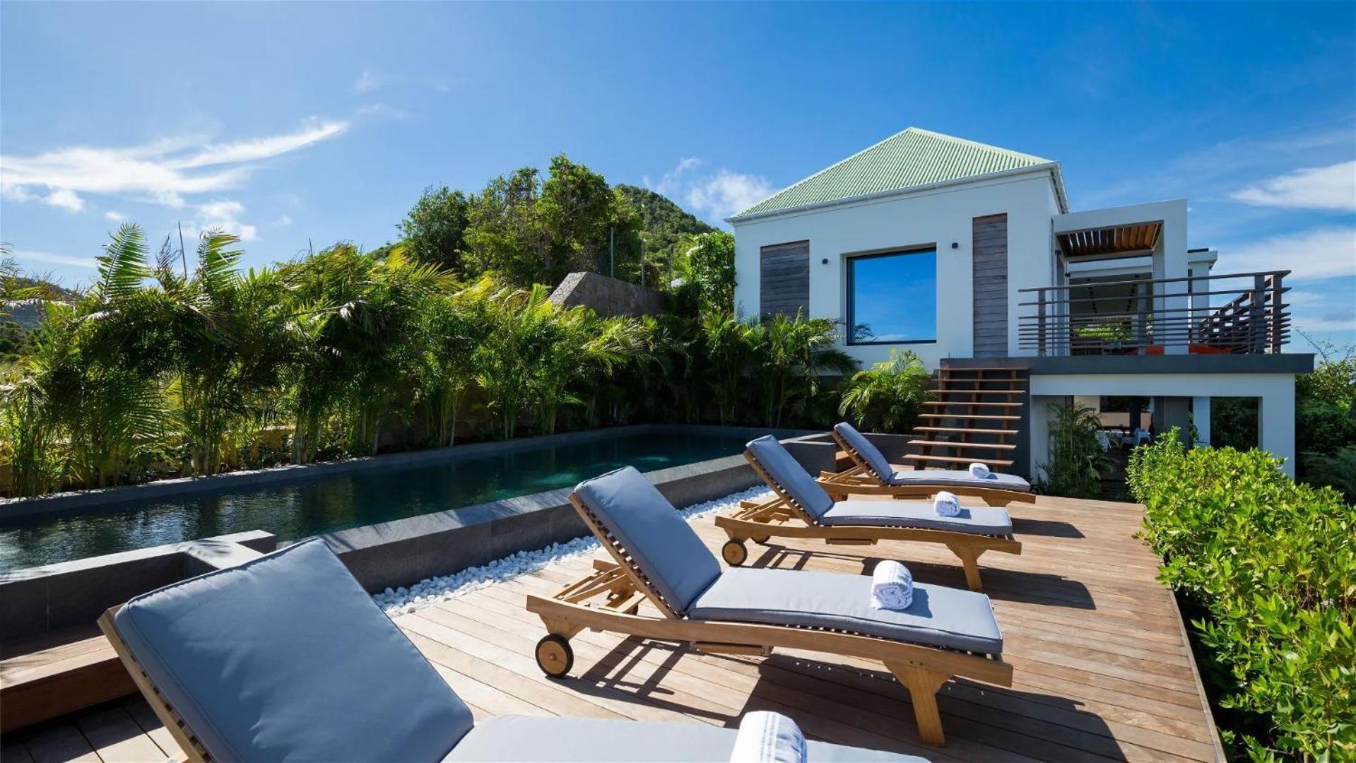 Luxurious 3-Bed Villa With Pool In Tranquil Vitet St. Barthelemy Exteriör bild